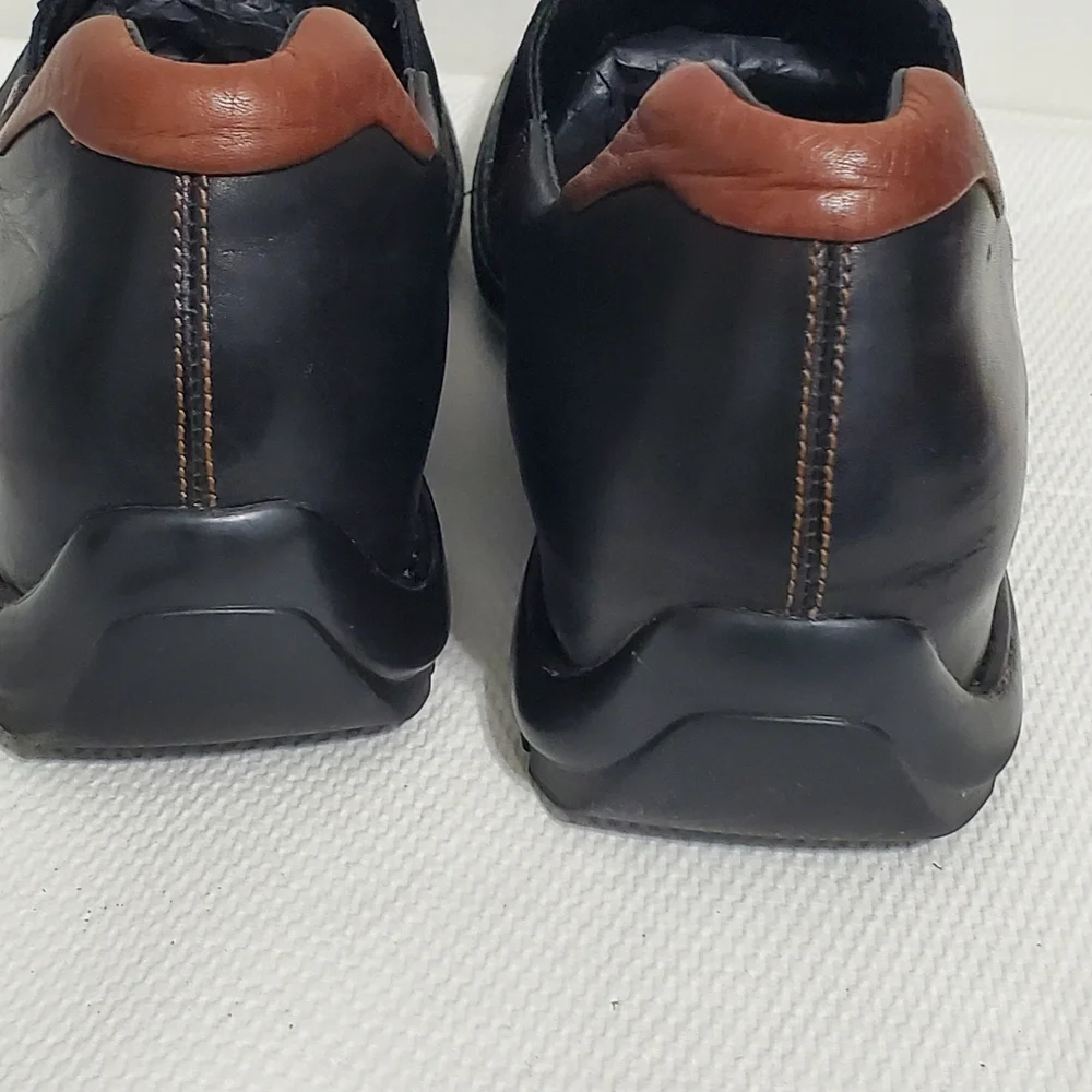 Cole Haan Zeno Black Leather Slip On Driving Loafer Men's 11.5